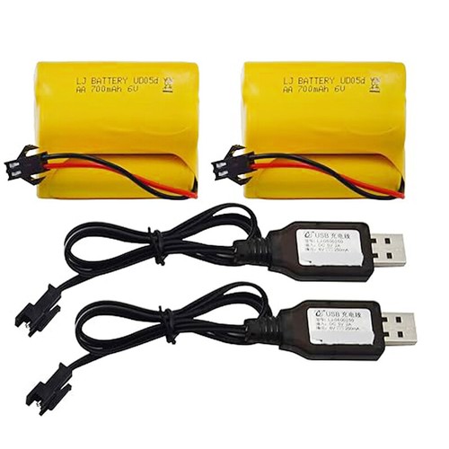 Batteria ricaricabile - batteria, 6v
