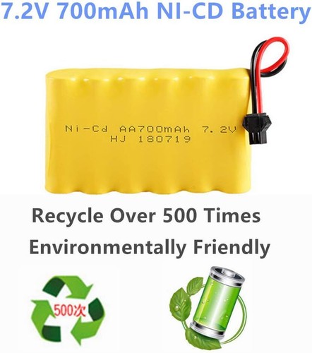 1pz batteria ricaricabile - batteria, 7.2v