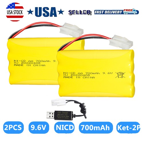 2pcs 700mah cd - ni-cd, aa