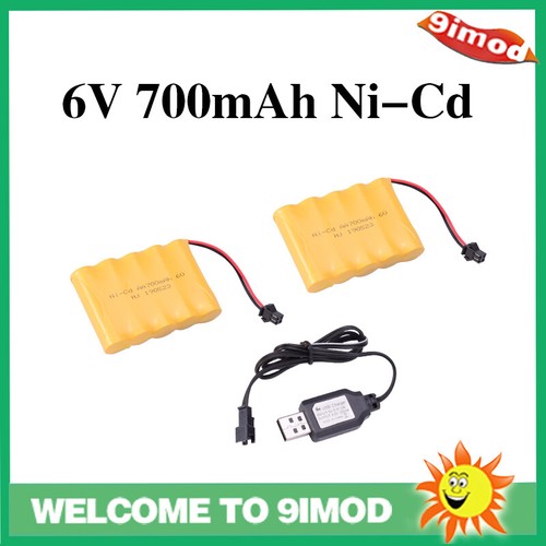 2pcs 700mah cd aa - 2pcs,